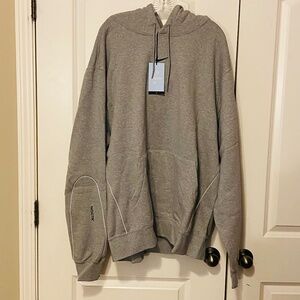 NIKE x NOCTA Fleece CS Hoodie / Sweatshirt - Grey - #FN7659-063 - Size XL-TALL